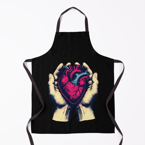 Item preview, Anatomical heart in hands designed and sold by MotivaChic.