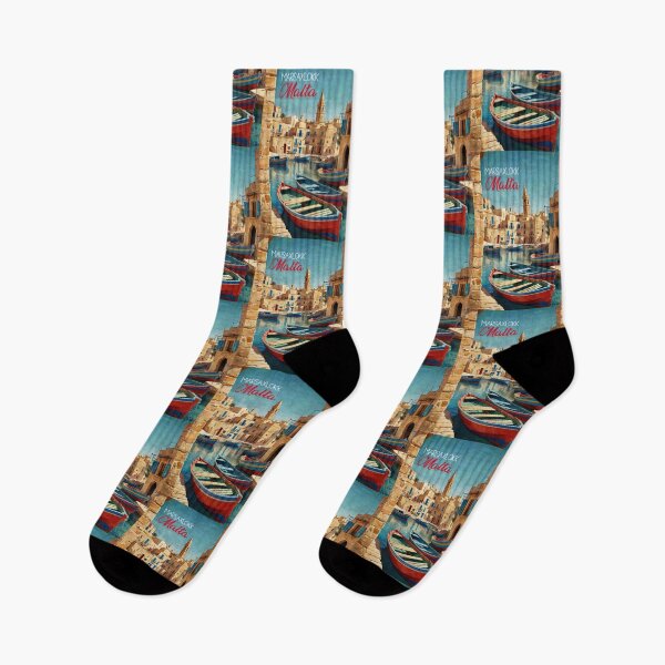 Item preview, Marsaxlokk Malta designed and sold by TravelWish.