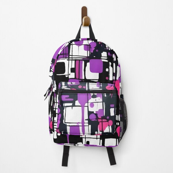 Artikelvorschau, Modernes abstraktes Muster in Neonviolett und Pink <3 entworfen und verkauft von Space'n Stuff.