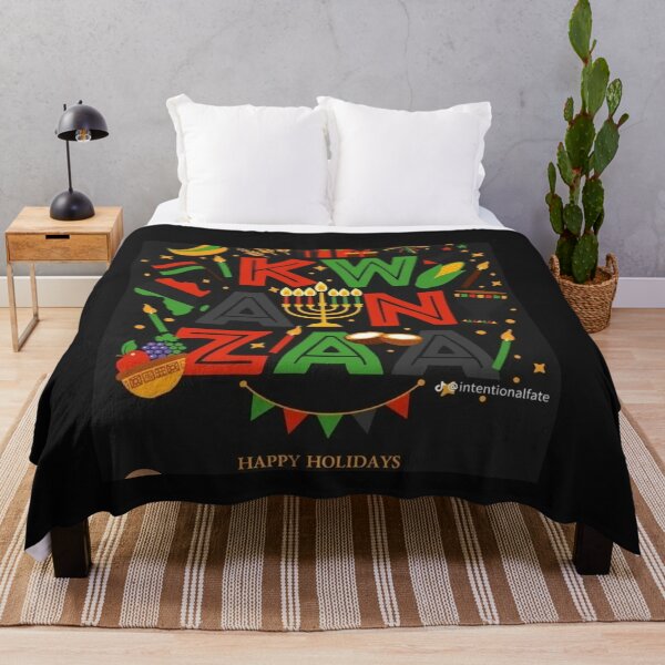 Item preview,   Happy Kwanzaa, Black Santa, African American celebration, Roots Festival, Black Christmas designed and sold by Afrocarribe.