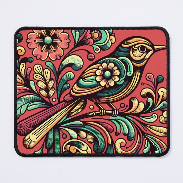 Item preview, Vintage Mexican Otomi Bird designed and sold by RayCrimson.