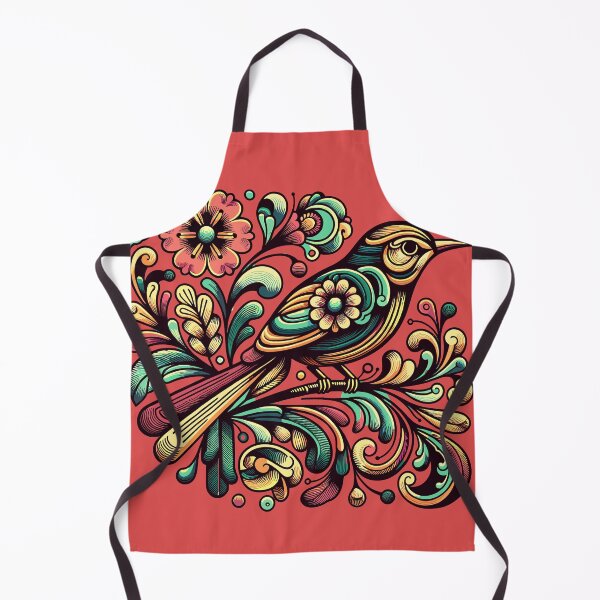 Item preview, Vintage Mexican Otomi Bird designed and sold by RayCrimson.