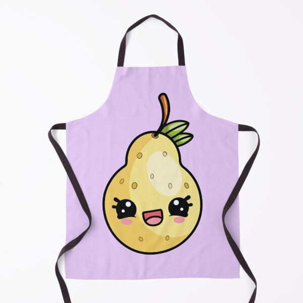Item preview, Funny smiling pear character in kawaii style. designed and sold by IrinaCuteLab.