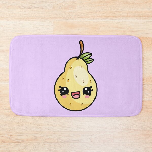 Item preview, Funny smiling pear character in kawaii style. designed and sold by IrinaCuteLab.