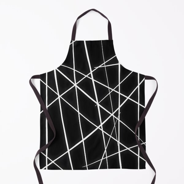 Item preview, Aesthetic black and white line pattern >-< designed and sold by CatManiaShop.