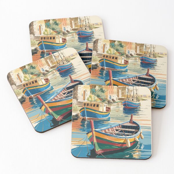 Item preview, Marsaxlokk Malta designed and sold by TravelWish.
