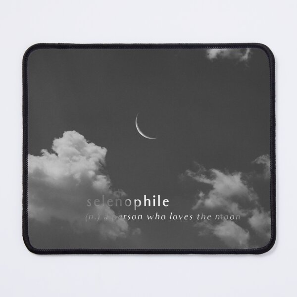 Item preview, selenophile a person who loves the moon Design  designed and sold by MarieBlly.