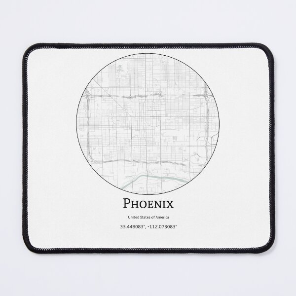 Item preview, Topography of Phoenix designed and sold by JohnnysHeath.