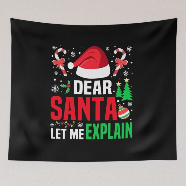 Item preview,  Dear Santa Let Me Explain Family Christmas Funny Xmas Holiday  designed and sold by HalloweenGift.