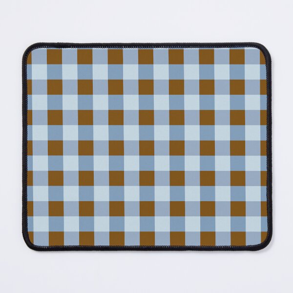 Item preview, Blue Brown Gingham  designed and sold by lamaddalena.