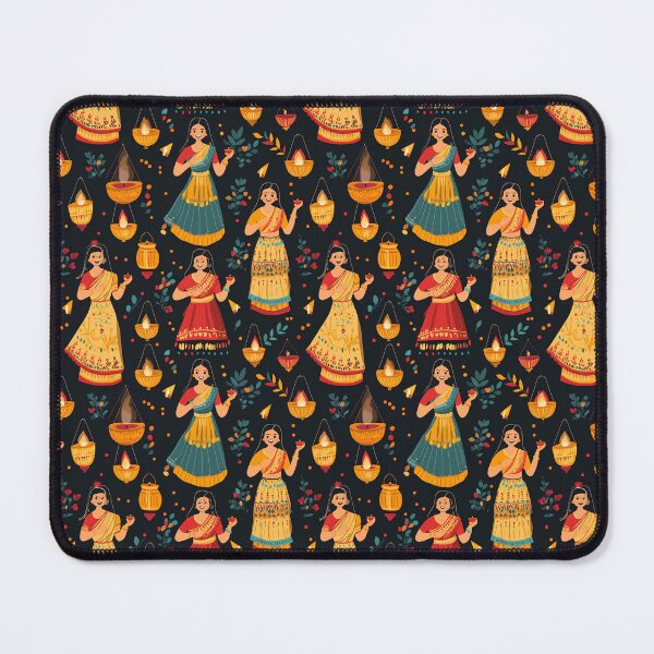 Item preview, Diwali Sarees: Colors and Elegance designed and sold by MidArtForge.