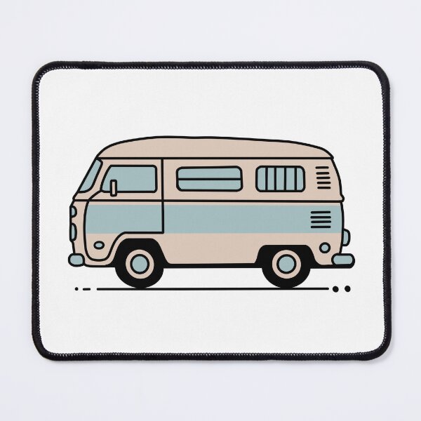 Item preview, Vintage Camper Van Adventure designed and sold by lavavamp.