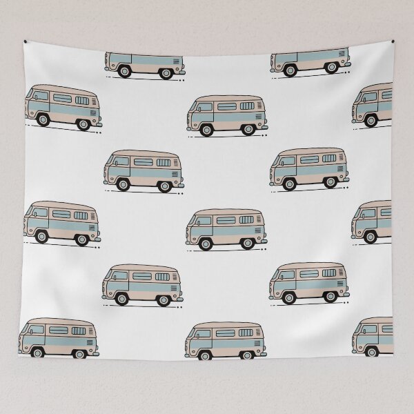 Item preview, Vintage Camper Van Adventure designed and sold by lavavamp.