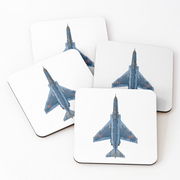 Item preview, JASDF F-4EJ Kai Phantom II  Fighter Jet SEA CAMO HD 4C Illustration designed and sold by MIL-ART-JPN.