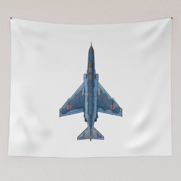 Item preview, JASDF F-4EJ Kai Phantom II  Fighter Jet SEA CAMO HD 4C Illustration designed and sold by MIL-ART-JPN.