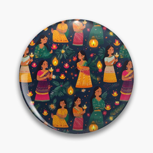 Item preview, Diwali Sarees: Colors and Elegance designed and sold by MidArtForge.
