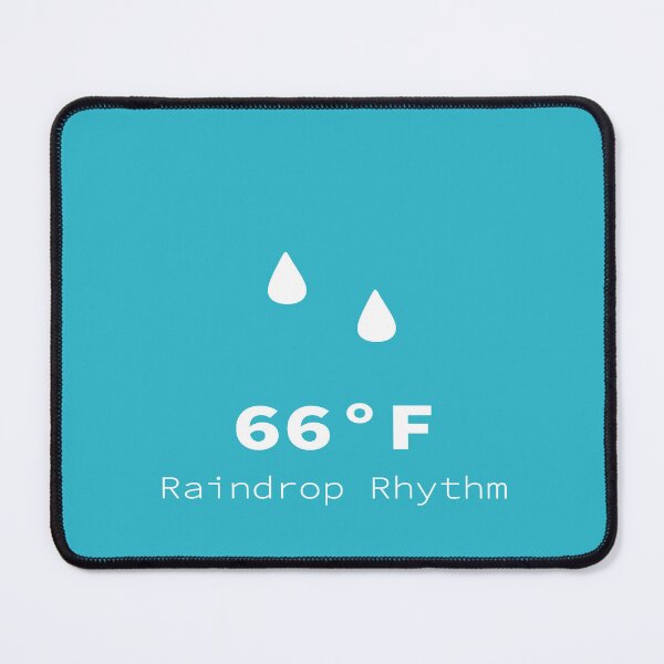 Item preview, Temperatures & Tempers: Nature's Moods Reflected, Raindrop Rhythm, Unique designed and sold by villacreativa.