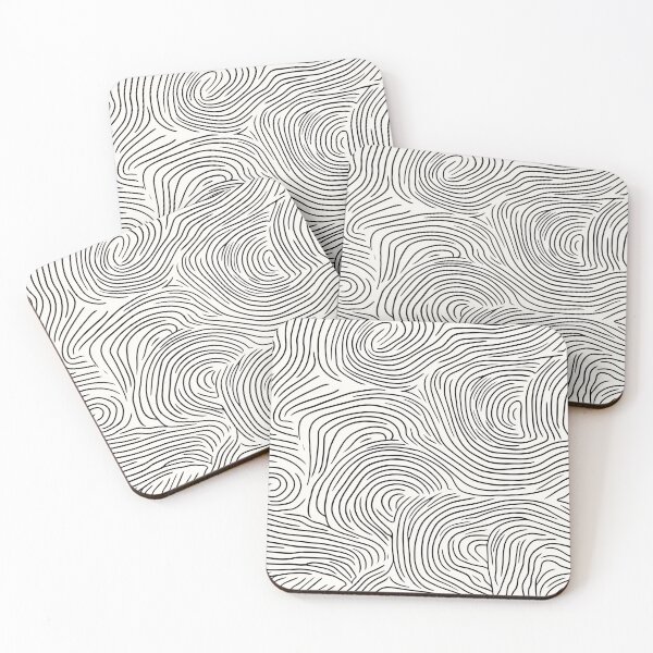 Item preview, Abstract Tree Spiral Line Art designed and sold by ajo-rb.