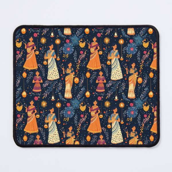 Item preview, Diwali Sarees: Colors and Elegance designed and sold by MidArtForge.