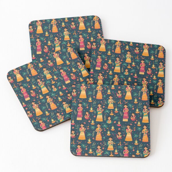Item preview, Diwali Sarees: Colors and Elegance designed and sold by MidArtForge.