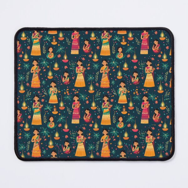 Item preview, Diwali Sarees: Colors and Elegance designed and sold by MidArtForge.