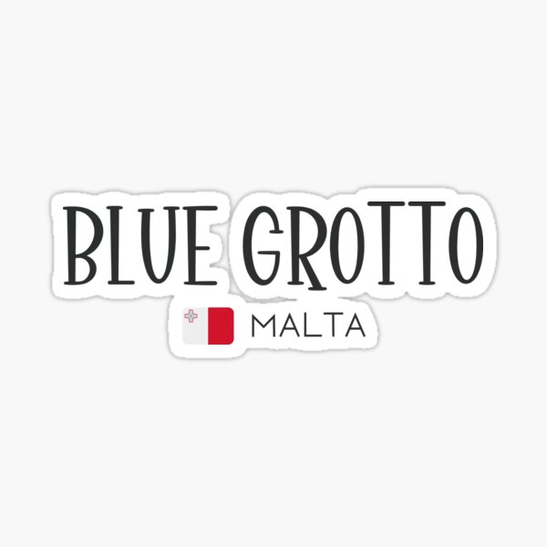 Artikel-Vorschau von Blaue Grotte - Malta, designt und verkauft von StudioRedKoala.
