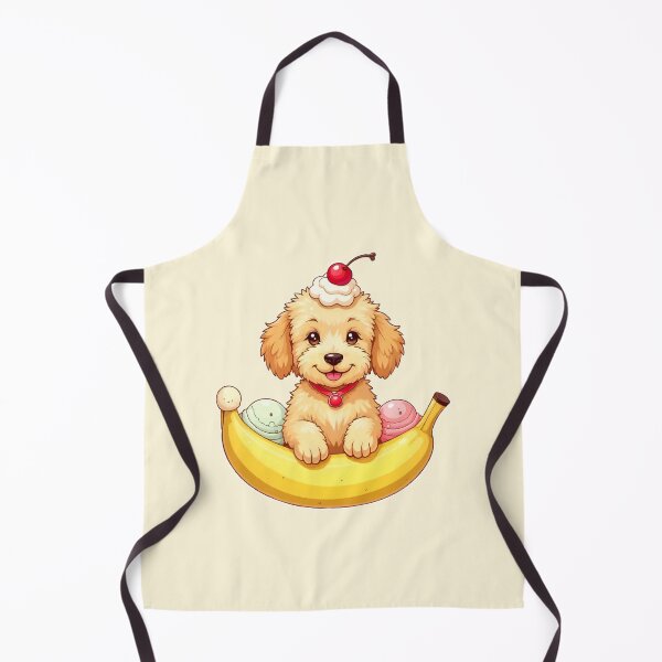 Item preview, Goldendoodle Banana Split Bliss designed and sold by WildlifeInc.