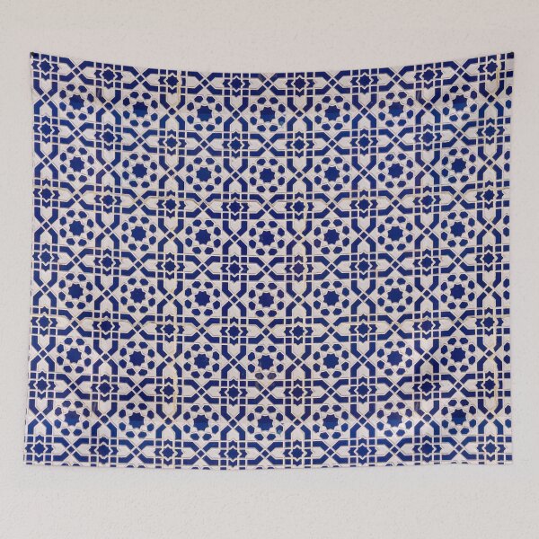 Item preview, Blue Moroccan zelij Pattern - Moroccan Pattern designed and sold by ANZI-Shop.