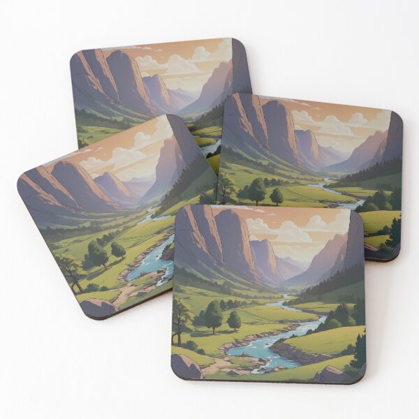 Item preview, Valley of Golden Dreams designed and sold by AICreativeArts.