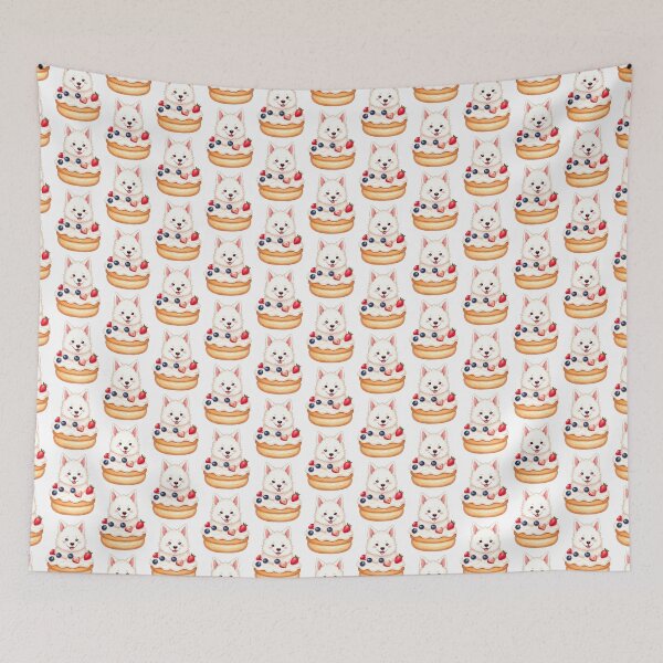 Item preview, White Shepherd Cream Puff designed and sold by WildlifeInc.