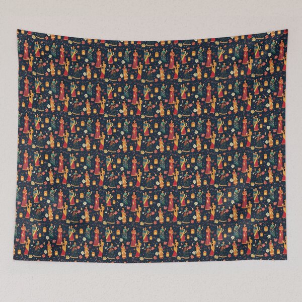 Item preview, Diwali Sarees: Colors and Elegance designed and sold by MidArtForge.