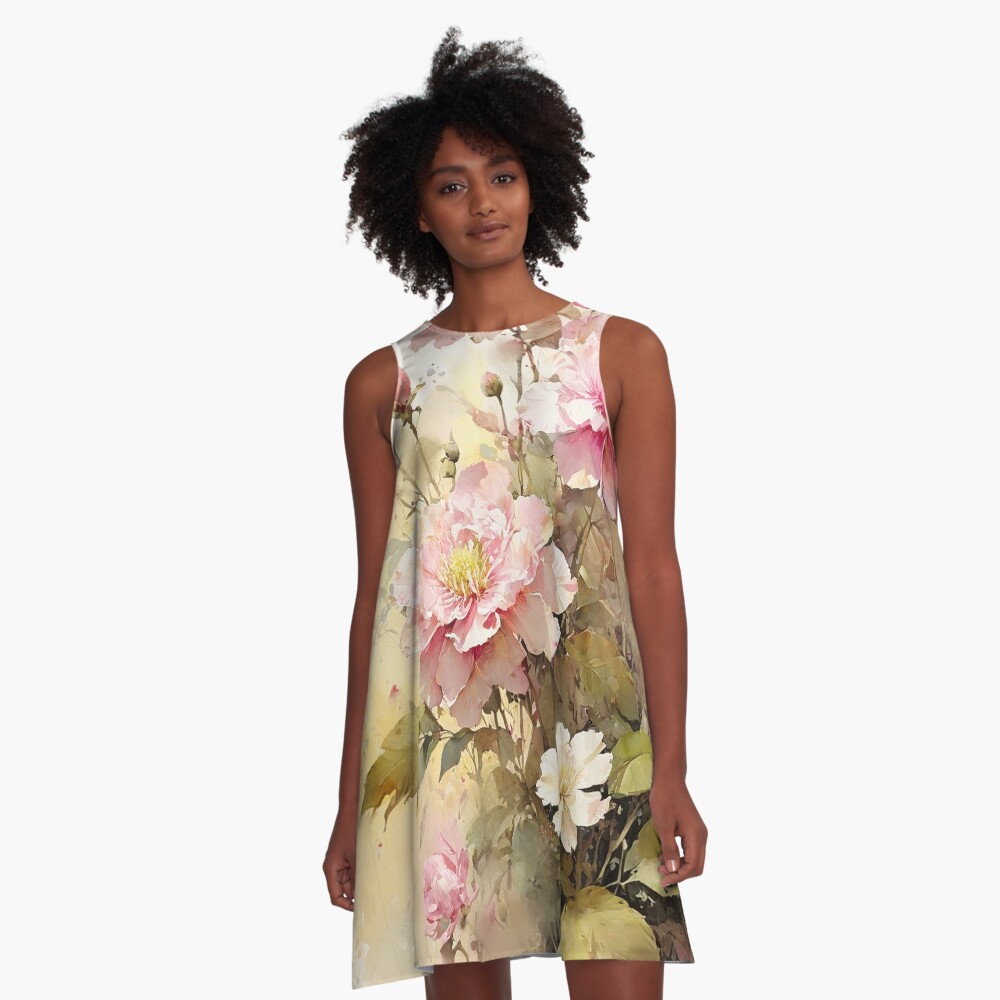 Item preview, A-Line Dress designed and sold by Varnachitra.