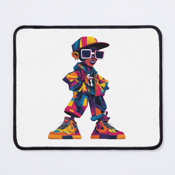 Item preview, Retro Cartoon Boy Character in 90s Style Outfit designed and sold by Jasava Shop.