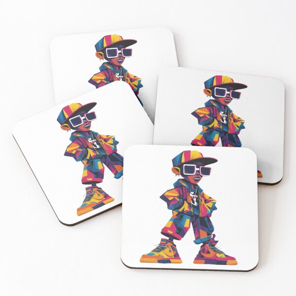 Item preview, Retro Cartoon Boy Character in 90s Style Outfit designed and sold by Jasava Shop.