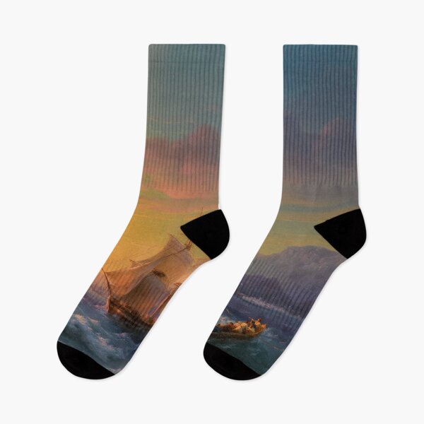 Item preview, Ship at Sunset off Cap Martin designed and sold by Craphe.