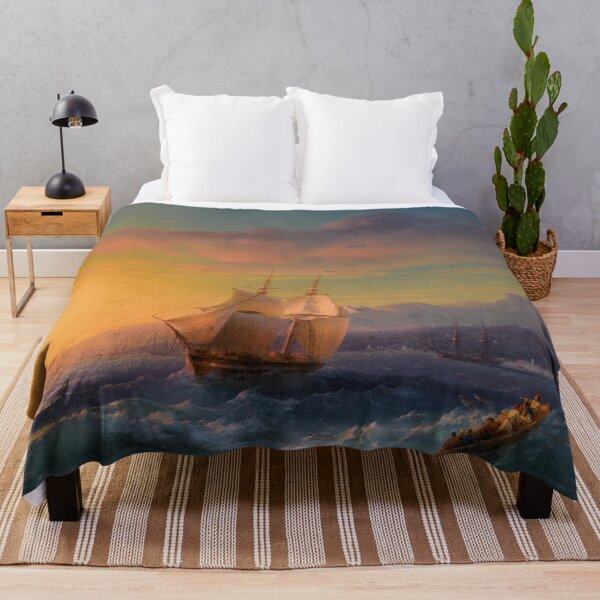 Item preview, Ship at Sunset off Cap Martin designed and sold by Craphe.