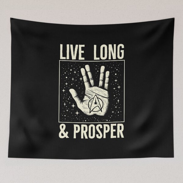 Item preview, live long and prosper designed and sold by PAINTMONKEYS.