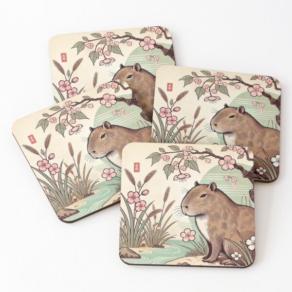 Item preview, capybara designed and sold by art-emissa.