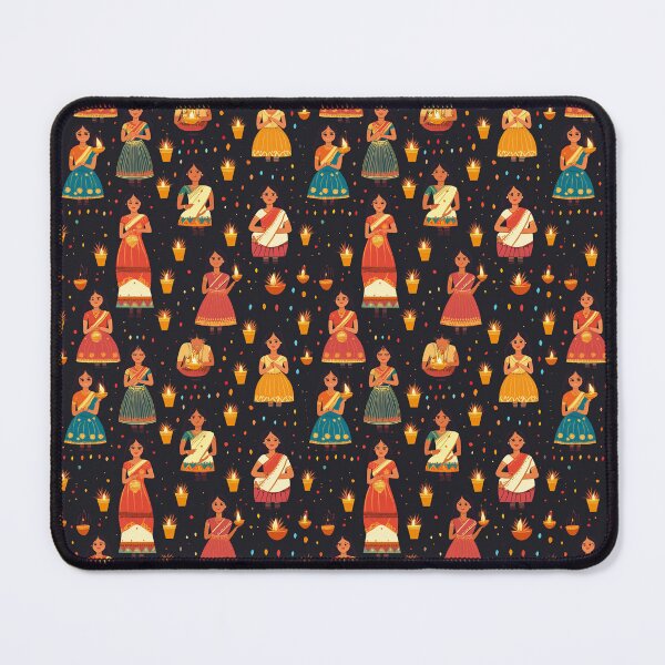 Item preview, Diwali Sarees: Colors and Elegance designed and sold by MidArtForge.