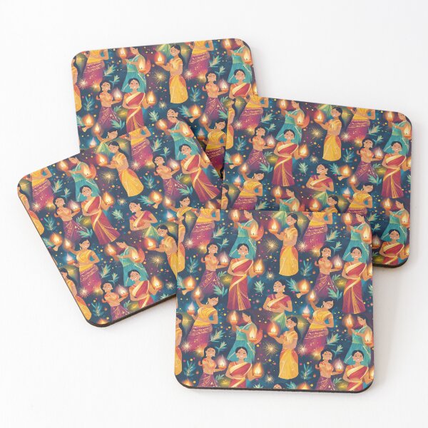Item preview, Diwali Sarees: Colors and Elegance designed and sold by MidArtForge.