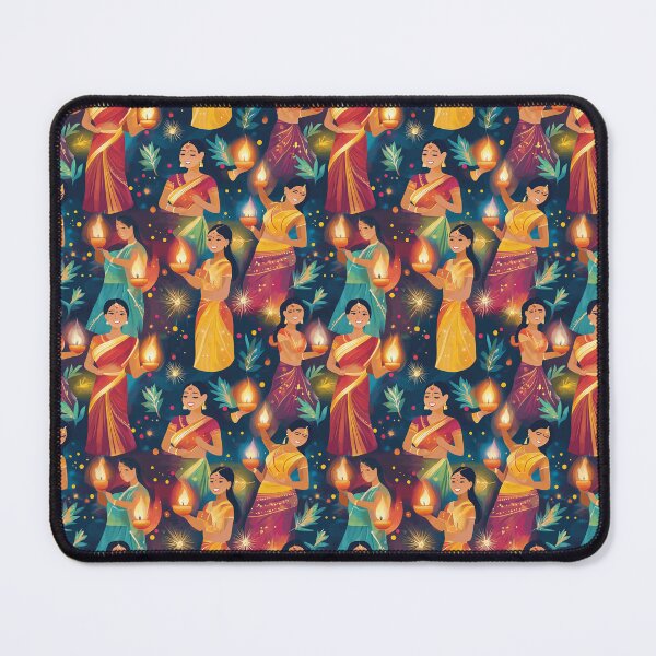 Item preview, Diwali Sarees: Colors and Elegance designed and sold by MidArtForge.
