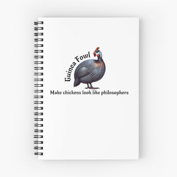 Item preview, Guinea fowl Make chickens look like philosophers  designed and sold by absurditeestore.