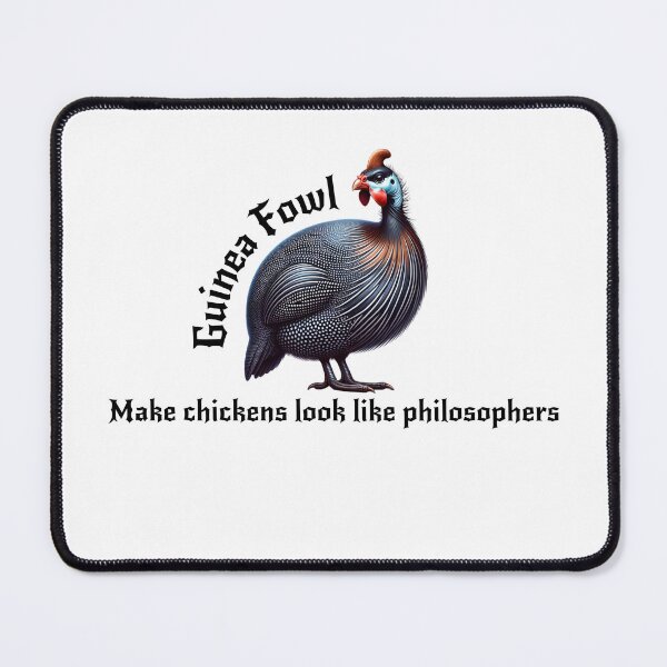 Item preview, Guinea fowl Make chickens look like philosophers  designed and sold by absurditeestore.