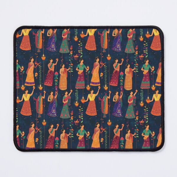 Item preview, Diwali Sarees: Colors and Elegance designed and sold by MidArtForge.