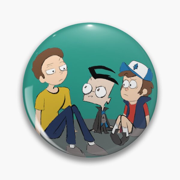 Item preview, Preadolescentes de ciencia ficción | Morty, Dib y Dipper designed and sold by CraZrae.