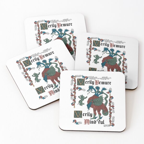 Item preview, Mindful Demure - Medieval Style - Funny Retro Vintage English History designed and sold by Nemons.