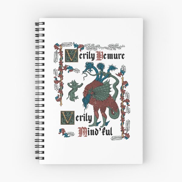 Artikelvorschau, Mindful Demure - Mittelalterlicher Stil - Lustige Retro Vintage Englische Geschichte entworfen und verkauft von Nemons.
