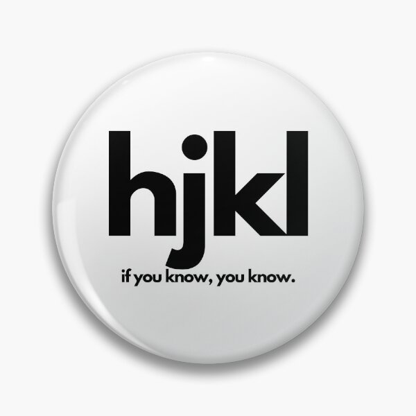 Item preview, Vim - hjkl - if you know, you know. designed and sold by Midday2046.