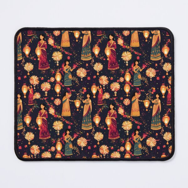 Item preview, Diwali Sarees: Colors and Elegance designed and sold by MidArtForge.