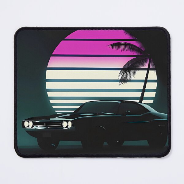Item preview, Dodge Challenger Neon Moon designed and sold by DecarYourself.